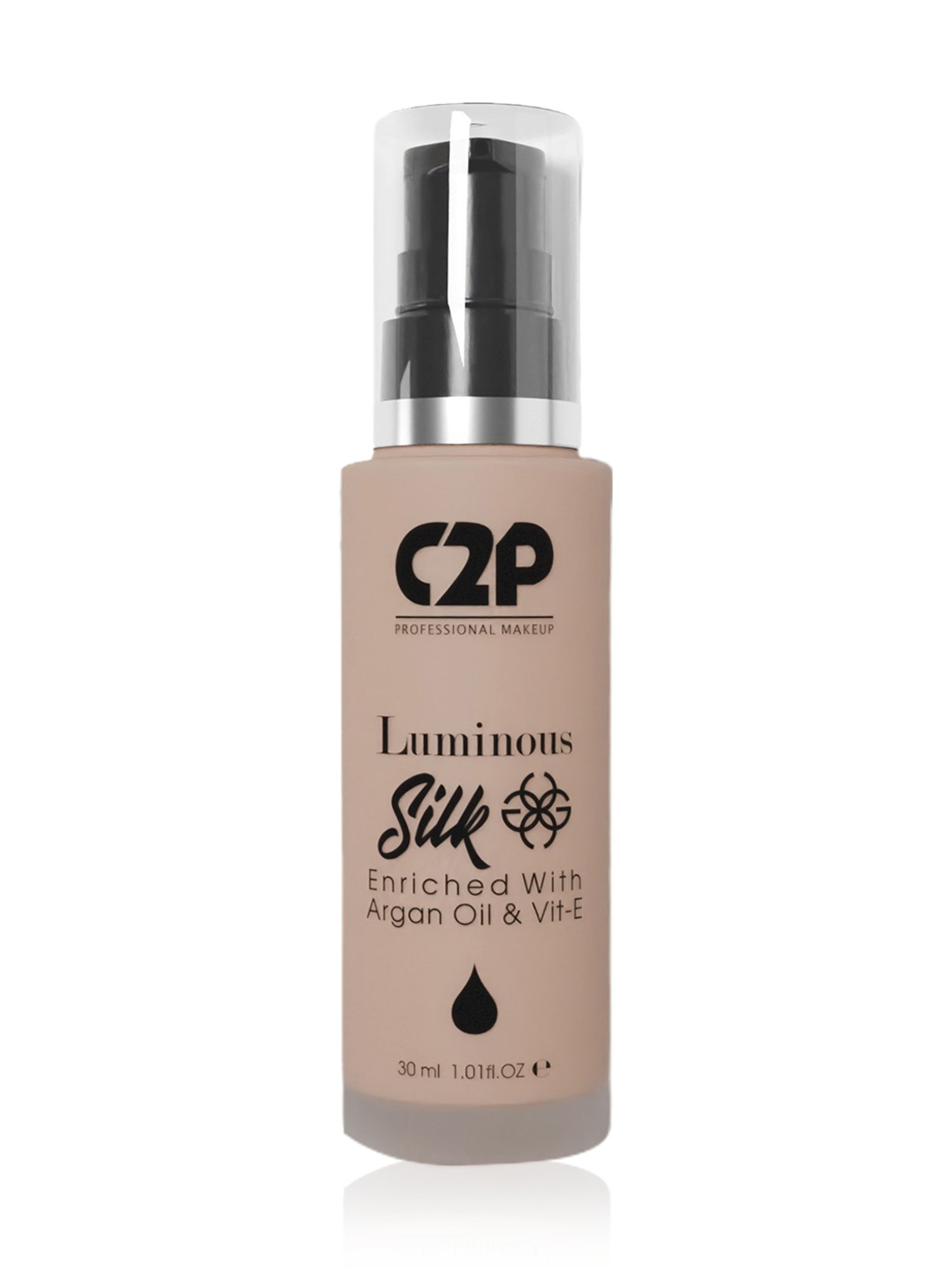 C2P PROFESSIONAL MAKEUP Luminous Silk Foundation Light 04 - 30 ml
