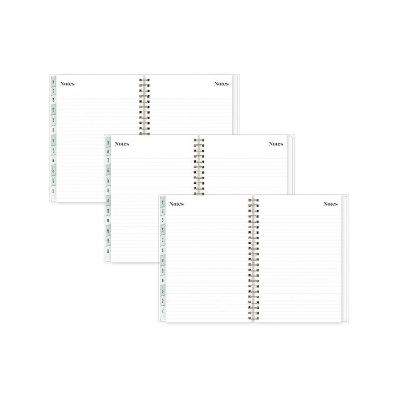 Undated Teacher Planner 8.5" x 11" Large Weekly Lesson Plan Book Botanical Floral - TF Publishing