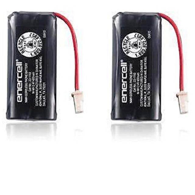Enercell 2.4V/400mAh Ni-MH Cordless Phone Battery 2301666 2-pack