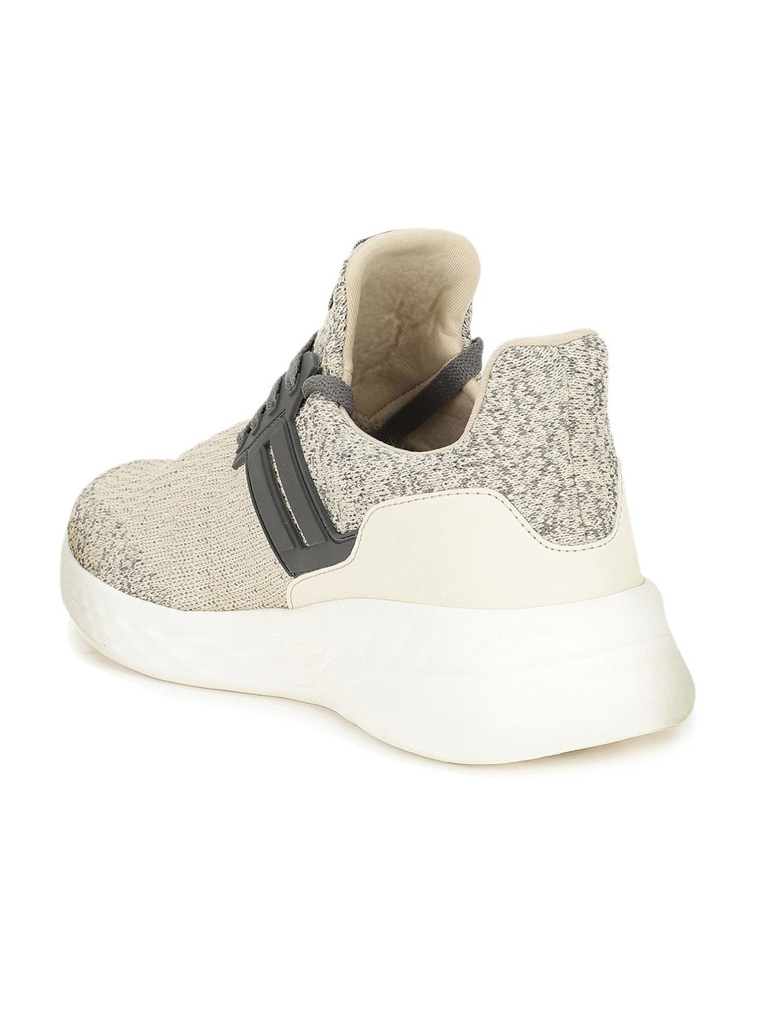 North Star by Bata Men's Beige Running Shoes