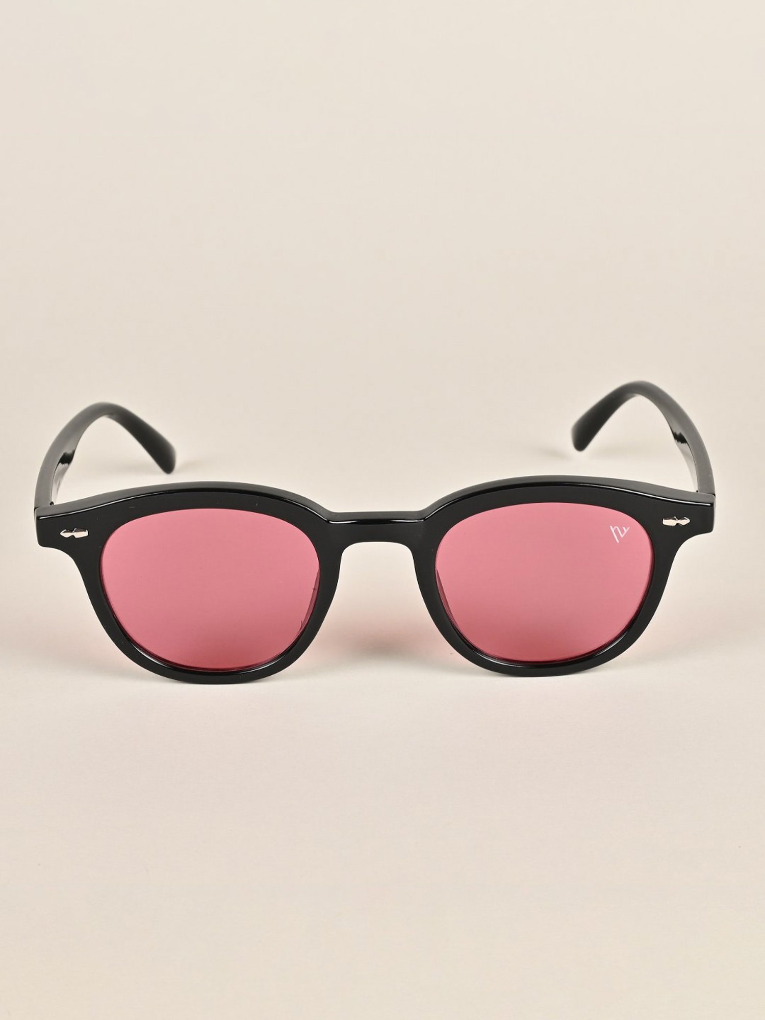 Voyage Red Round UV Protection Unisex Sunglasses