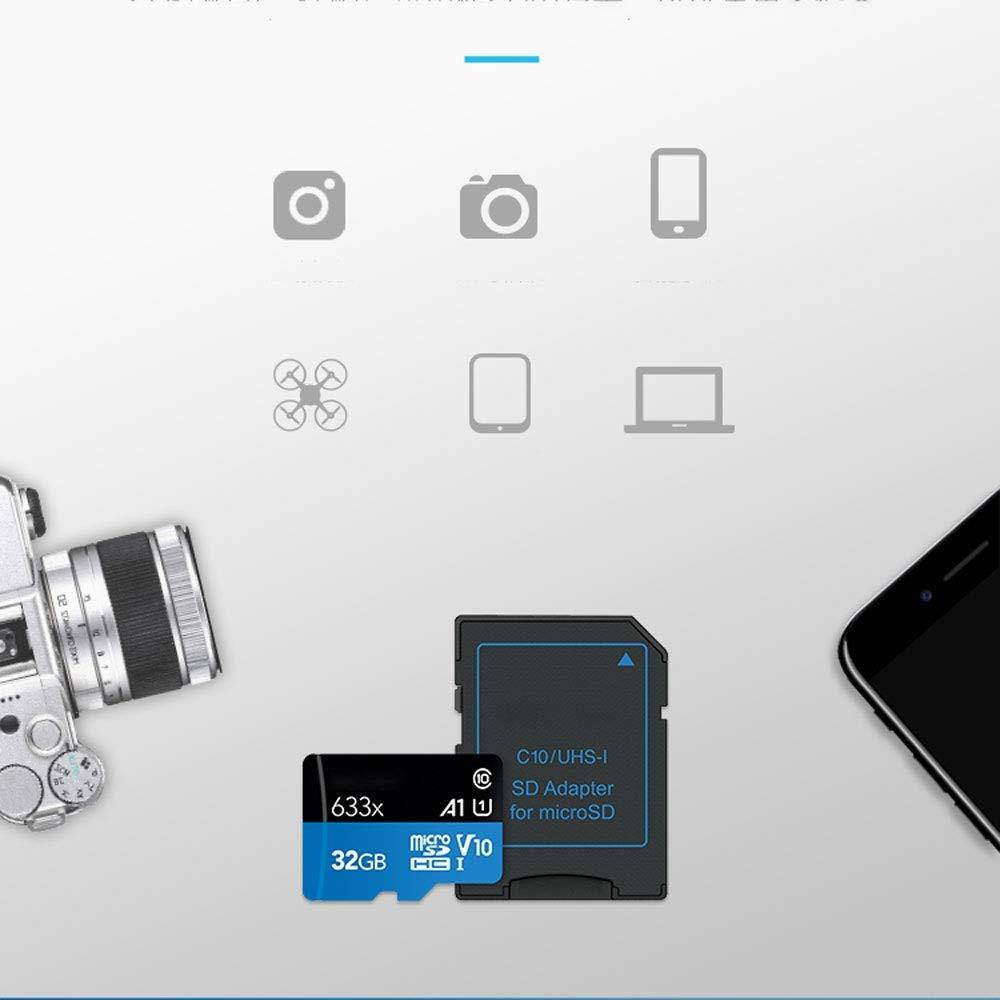 DFGdf TF Card High Speed MicroSD Memory Card Mobile Phone Memory Card Game Machine 4K Card 100M (Capacity : 128GB)