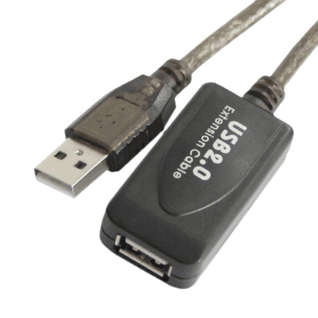 USB2.0 Extension Cable Signal Amplification Extension Cable Wireless Network Card Extended Cable Extended Line With Chip