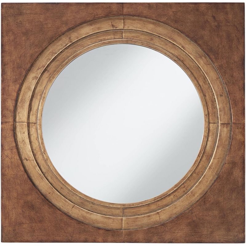 Uttermost Allegro Antique Gold 30" Square Wall Mirror
