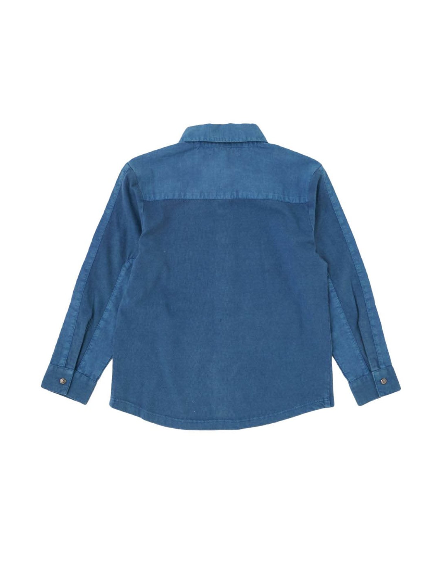 Angel & Rocket Kids Blue Solid Shirt