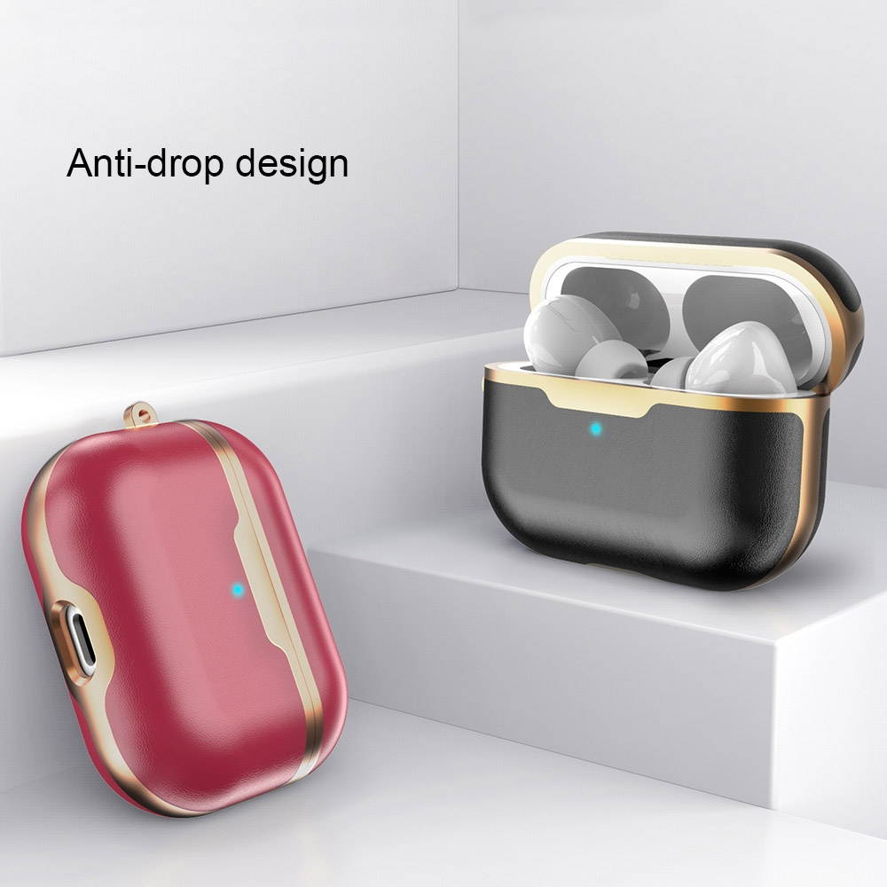 Protective Cover Case Compatible with AirPods Pro with Carabiner