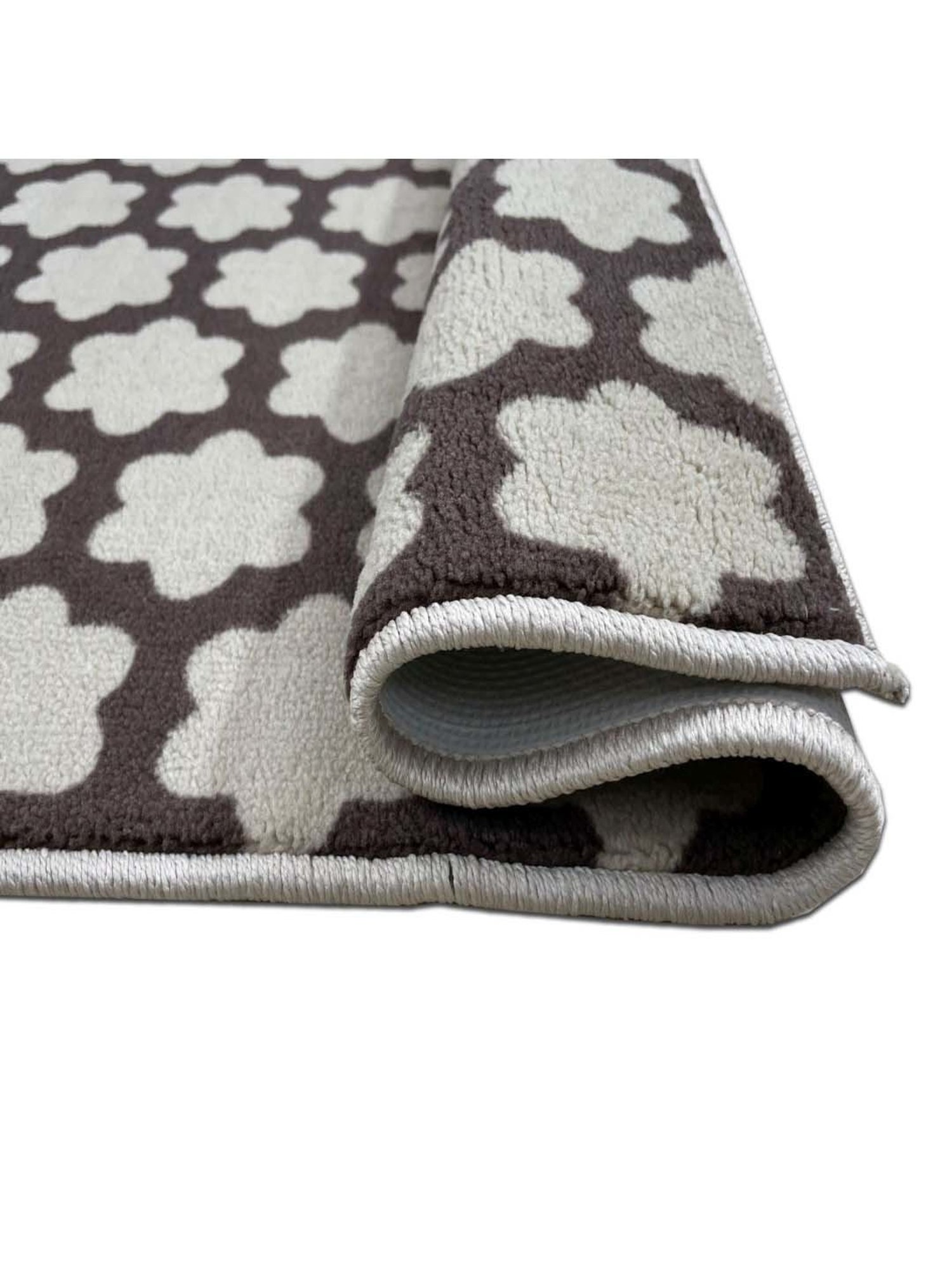 Welspun ETHAN Brown Polyester 1306 GSM Large Foot Mat