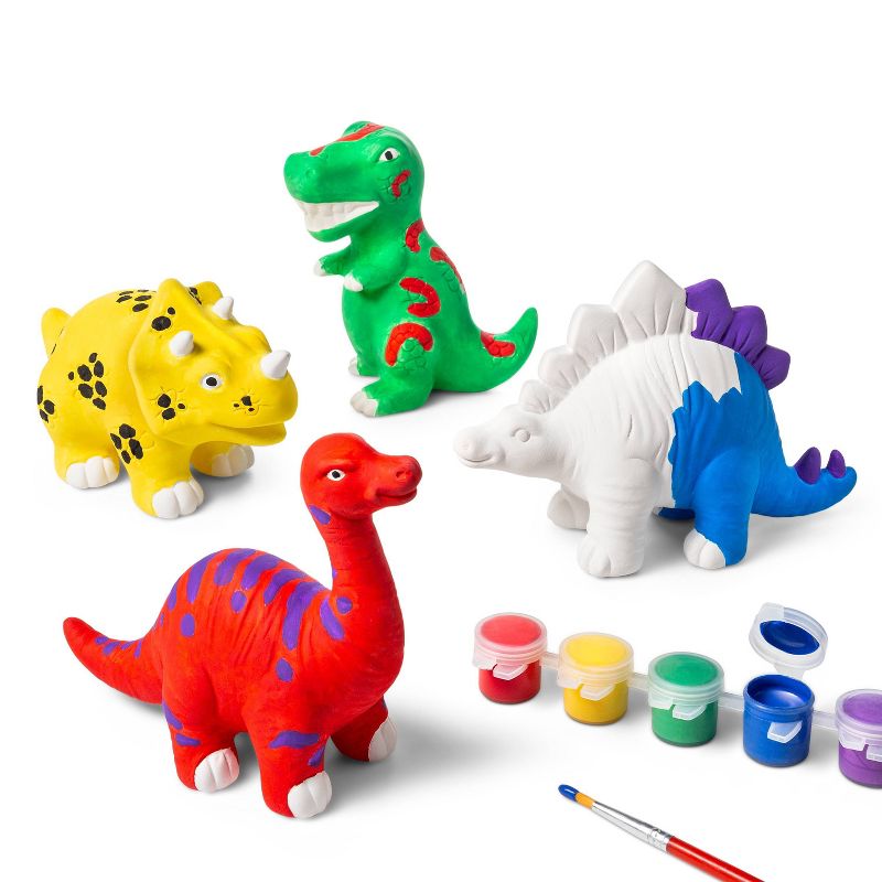 Paint-Your-Own Ceramic Dinosaurs Kit - Mondo Llama™