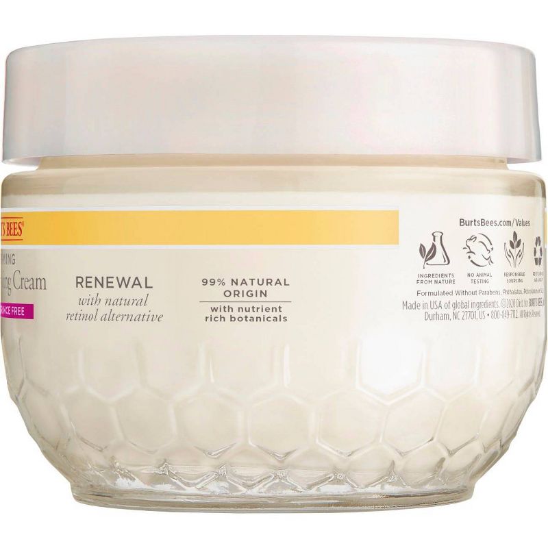 Burt's Bees Renewal Firming Moisturizing Cream - Unscented - 1.8oz