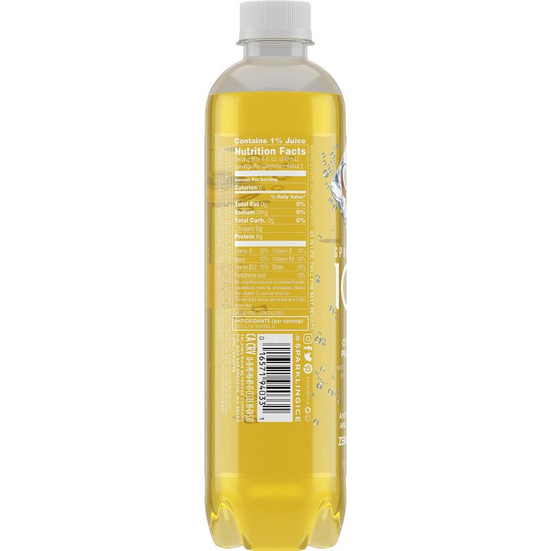 Sparkling Ice Coconut Pineapple - 17 fl oz Bottle