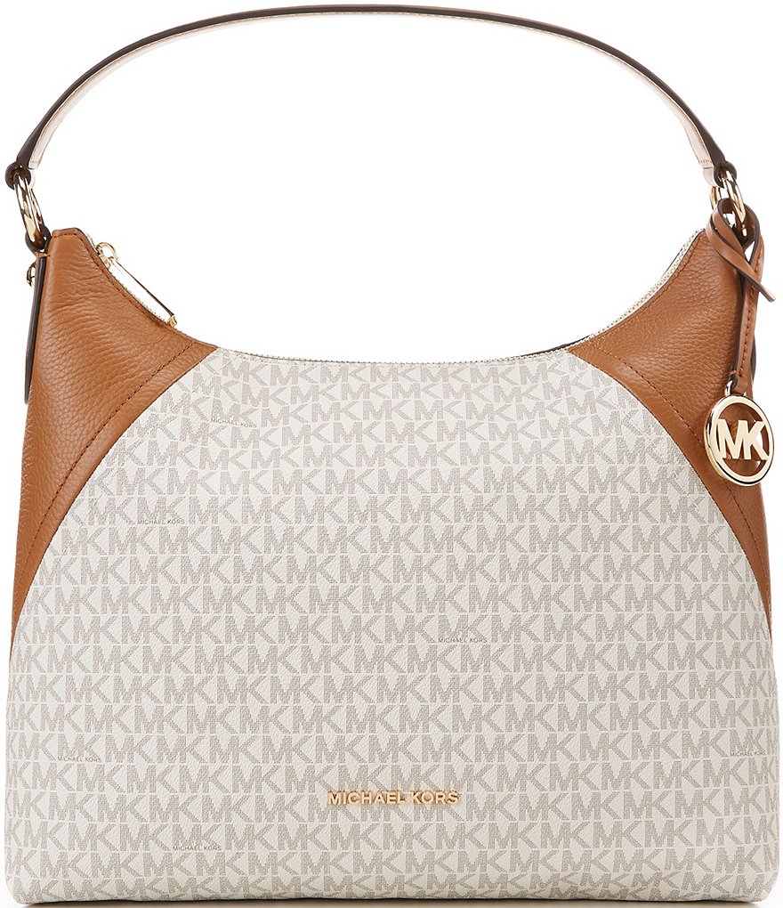 COACH Originals Swinger Nylon and Pebble Leather Shoulder Bag