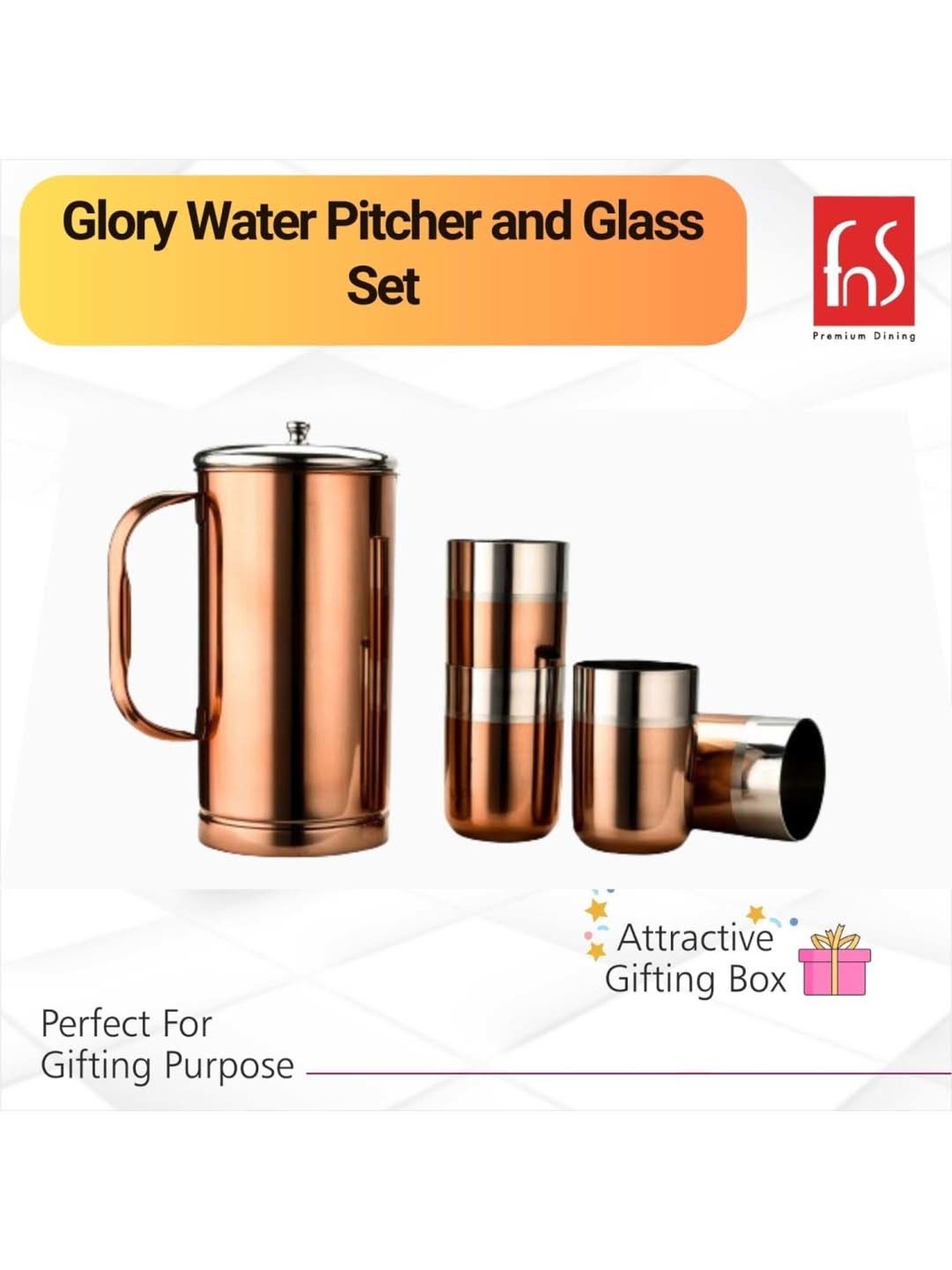 Pasabahce Transparent Victorian Caraffe Pitchers (1.18 L)