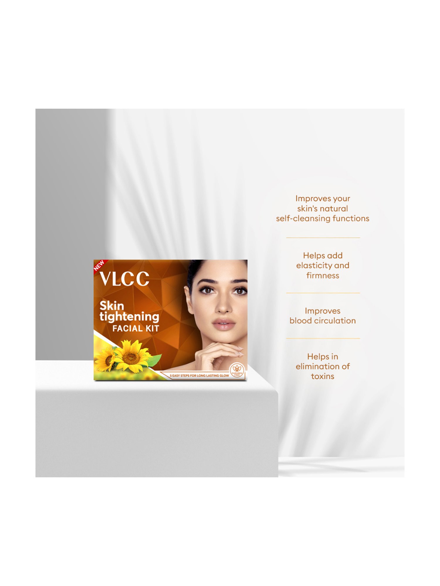 VLCC Skin Tightening Facial Kit - Pack of 3