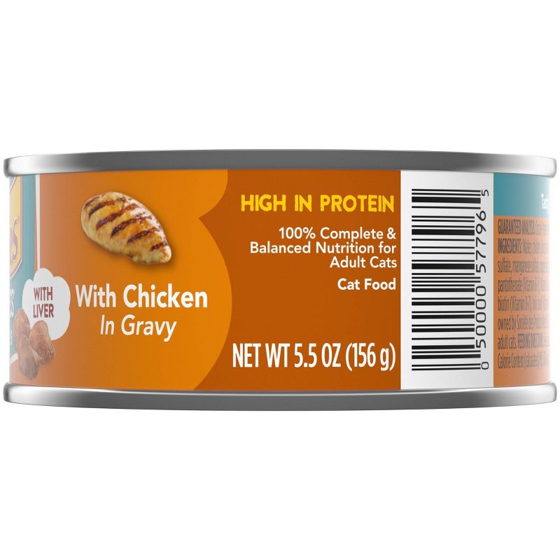Purina Friskies Tasty Treasures Prime Filets with Chicken & Liver In Gravy Wet Cat Food - 5.5oz