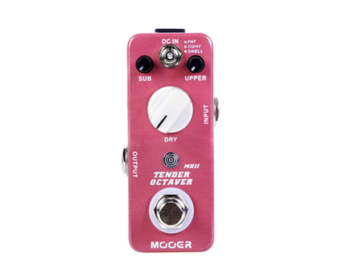 mooer audio micro series tender octaver mk ii guitar effects pedal