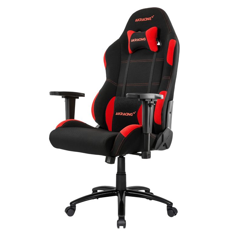 AKRacing Core Series EX-Wide Gaming Chair, Black/Red (AK-EXWIDE-BK/RD)