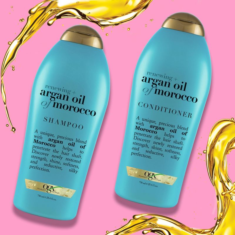 OGX Argan Oil of Morocco Salon Size Shampoo and Conditioner - 2pc/25.4 fl oz
