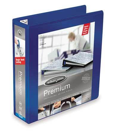 WILSON JONES W866-44-295PP 2" D-Ring Binder, Ultra Duty, Navy