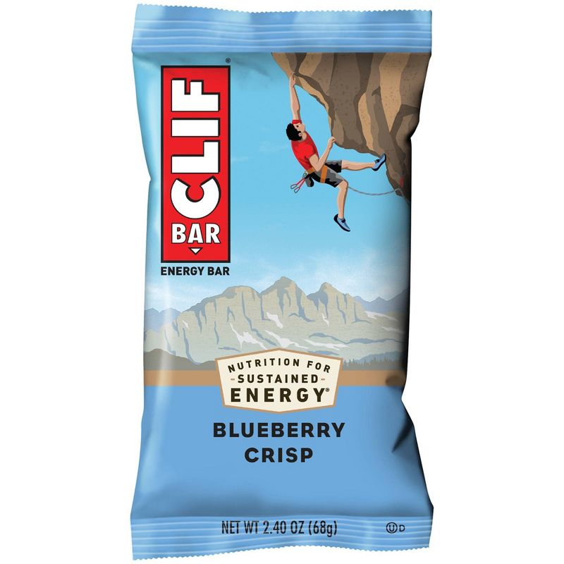 CLIF Bar Blueberry Crisp Energy Bars - 6ct
