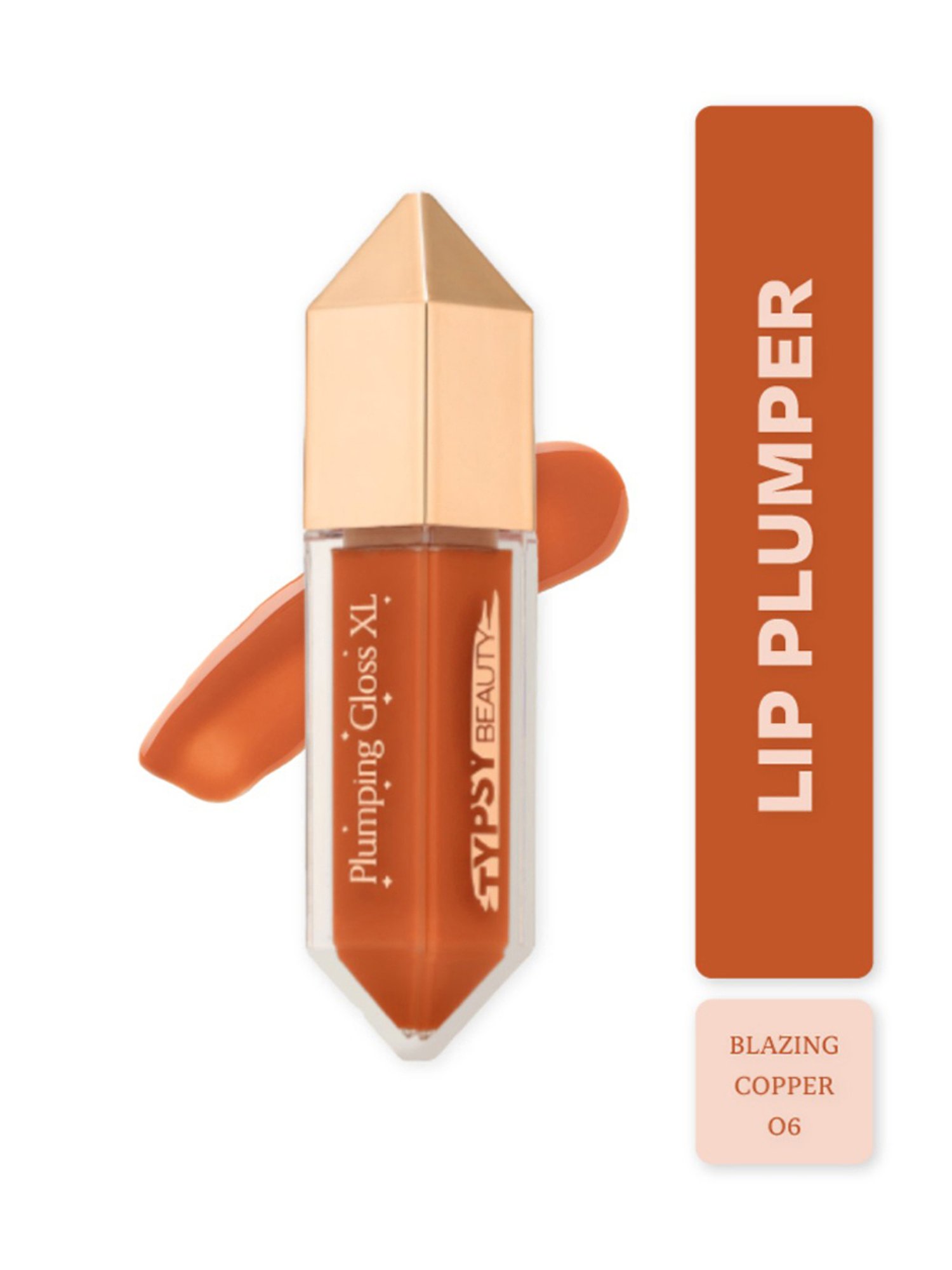 Typsy Beauty Crystal Crush Plumping Gloss XL Blazing Copper 06 - 7 ml