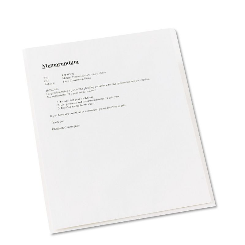 C-Line Panoramic Fold-Out Poly Sheet Protector, Clear, 11 x 17 Inches, pk of 25