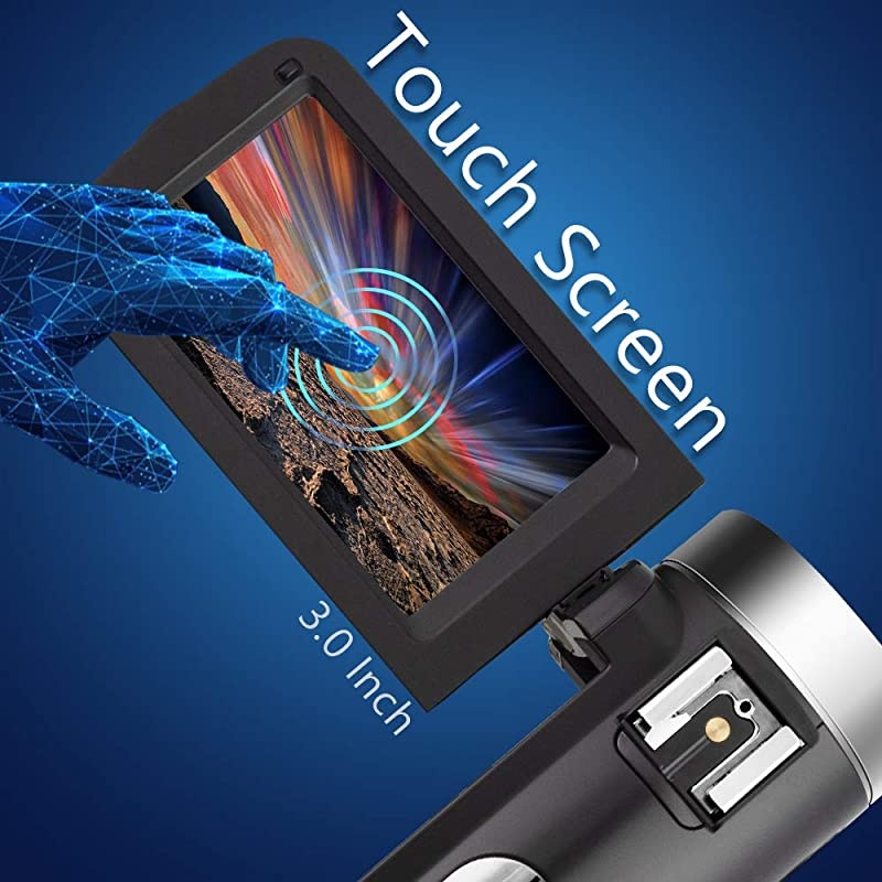 Full Upgrade?  Ultra HD Video Camera Camcorder with Powerful Microphone 1080P Vlogging Camera YouTube Digital Recorder Camera,Lens Hood, Battery Charger