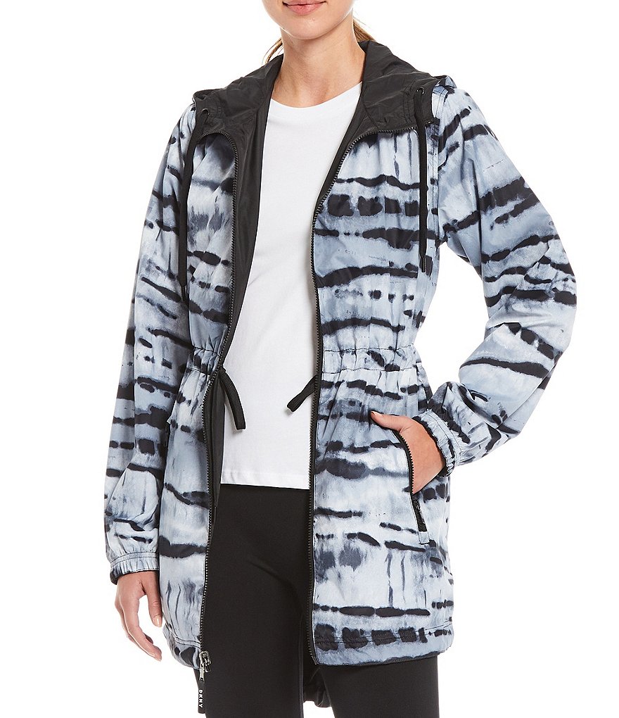 DKNY Sport Reversible Hooded Parka