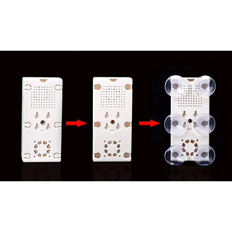 V3 Case Dual Fans for Stratux ADS-B Kit Fits AHRS Module and GPYes (Clear)