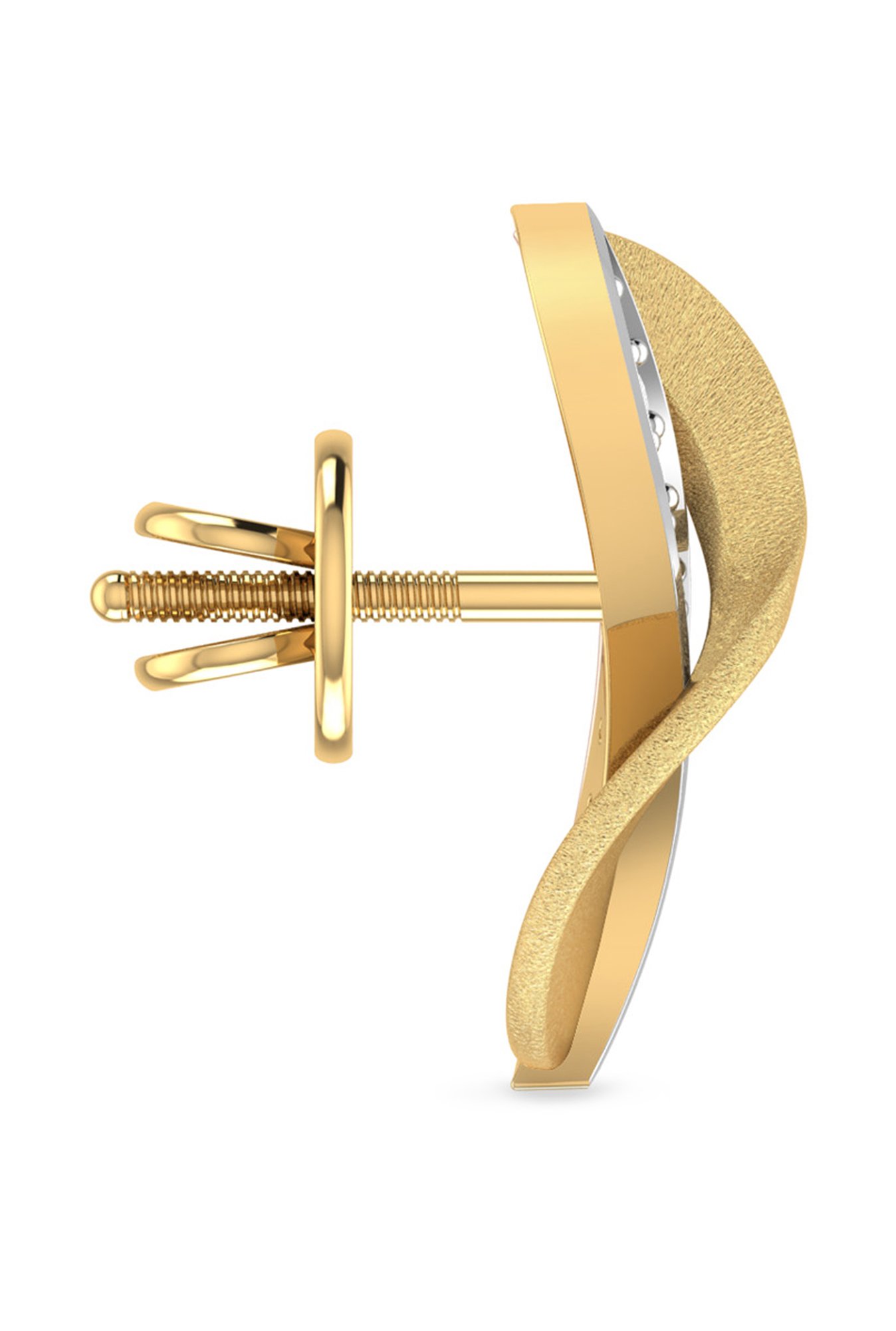 CKC Opulent Multi-Tiered Gold Jhumka Eardrops