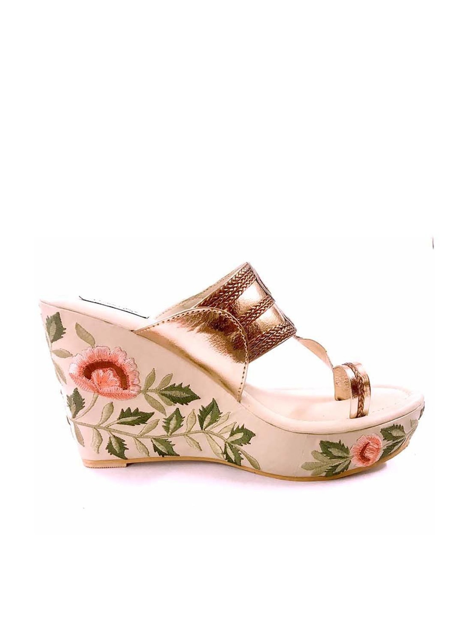 Sole House Women's Sultan Toe Ring Wedges