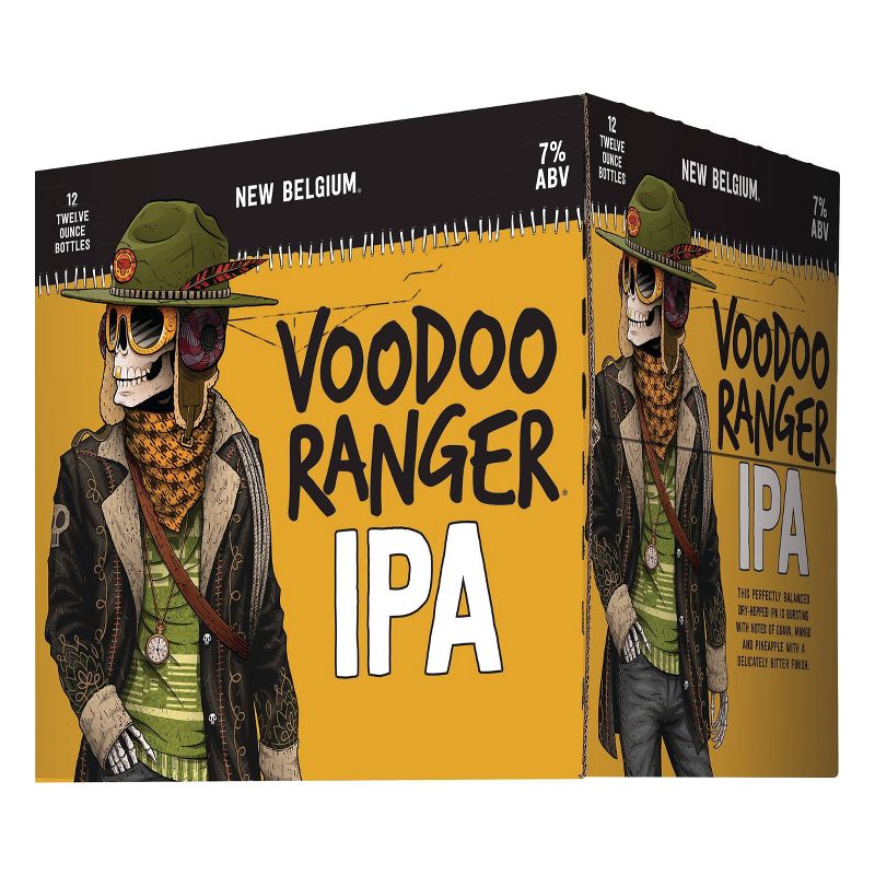 New Belgium Voodoo Ranger IPA Beer - 12pk/12 fl oz Bottles