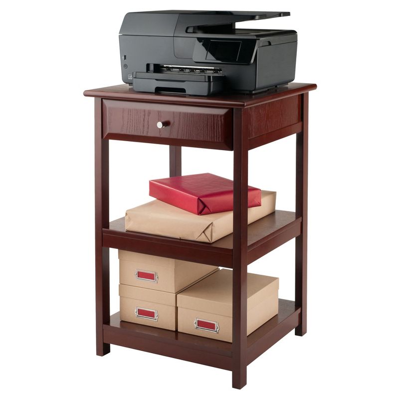 30.71" Delta Printer Stand Walnut - Winsome