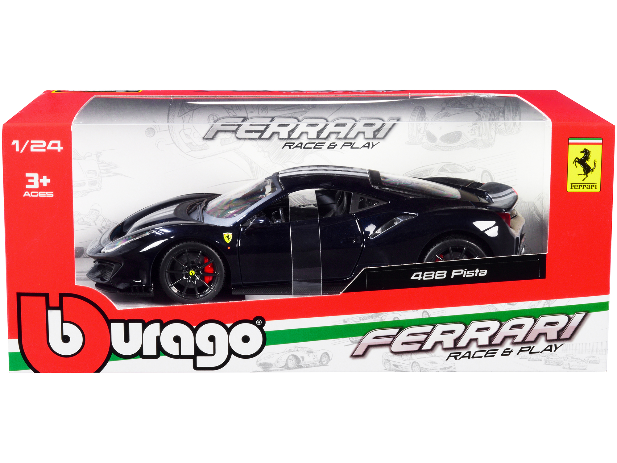 Ferrari F40 Competizione Red 1/12 Diecast Model Car by Kyosho