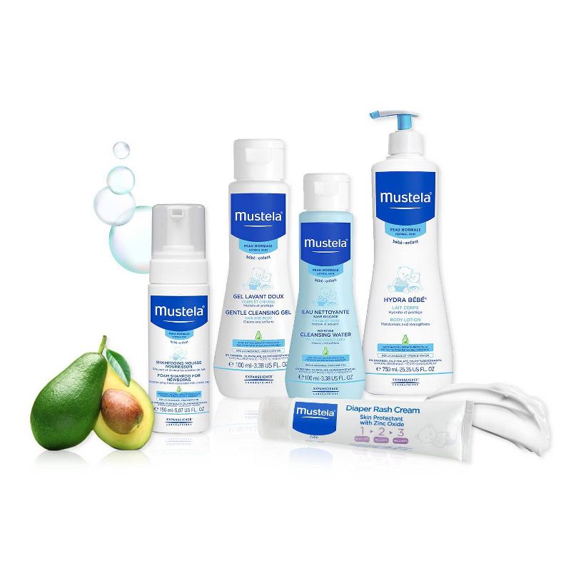 Mustela Newborn Arrival Baby Bath and Body Gift Set