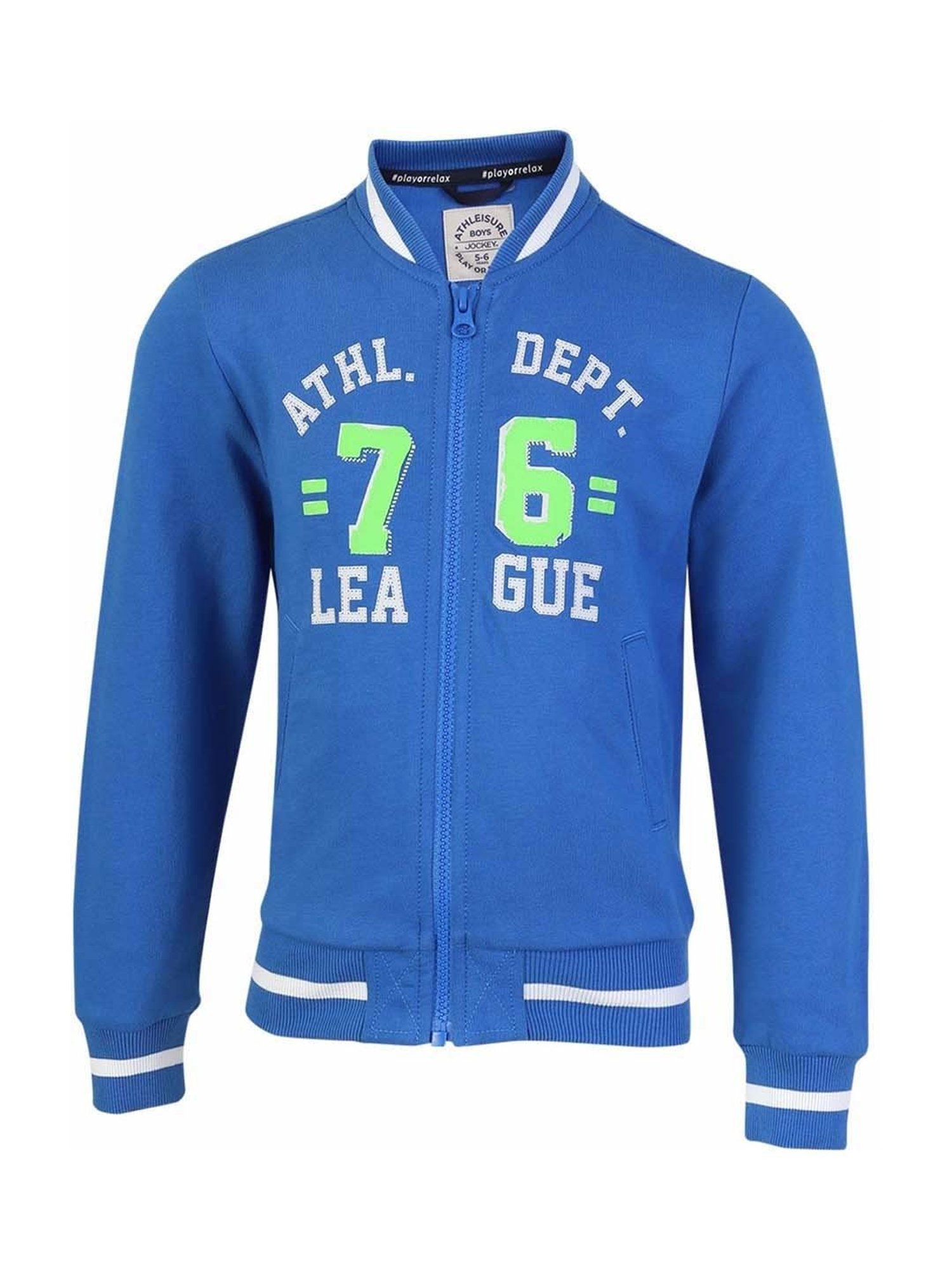 Kate & Oscar Kids Red Printed Full Sleeves Jacket