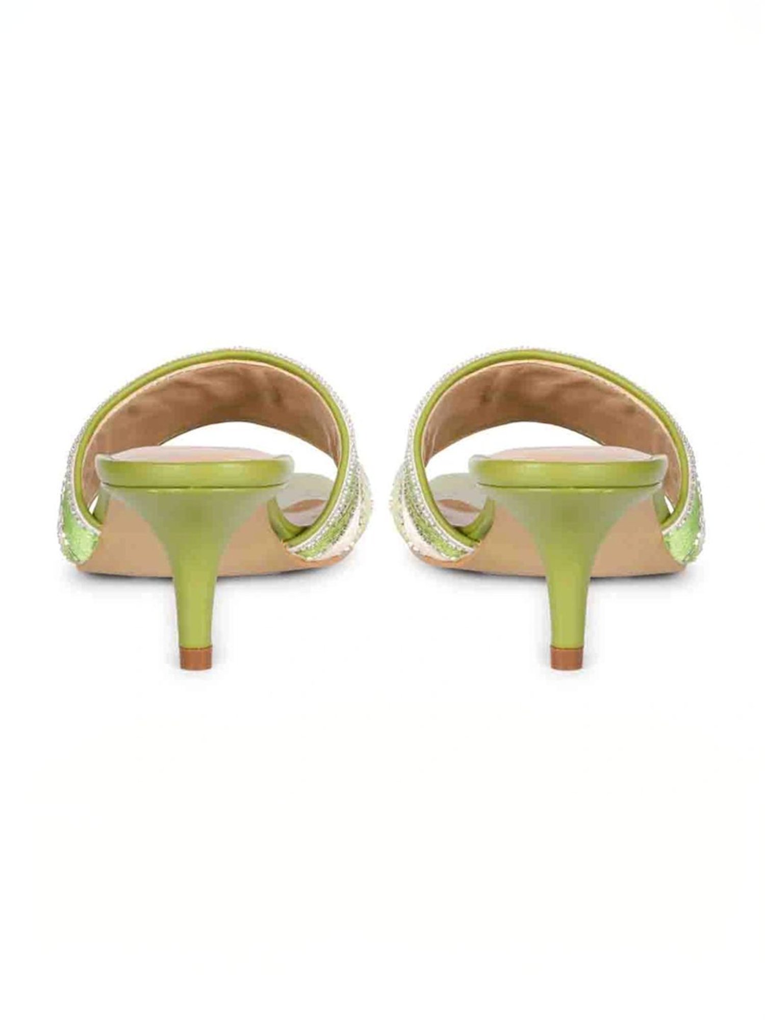 Saint G Women's Rina Green Stilettos