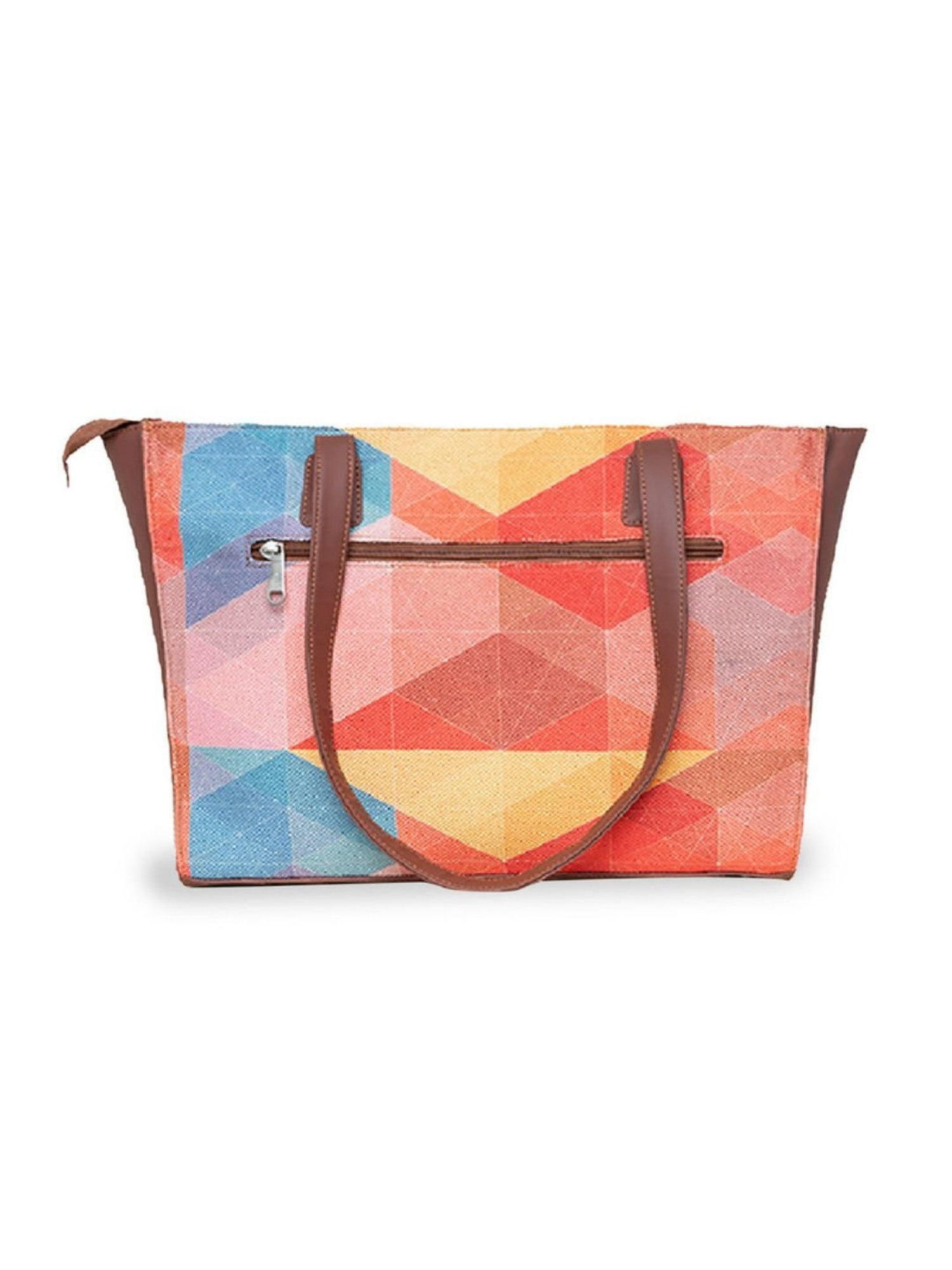 ZOUK Multicolor Printed Large Tote Bag