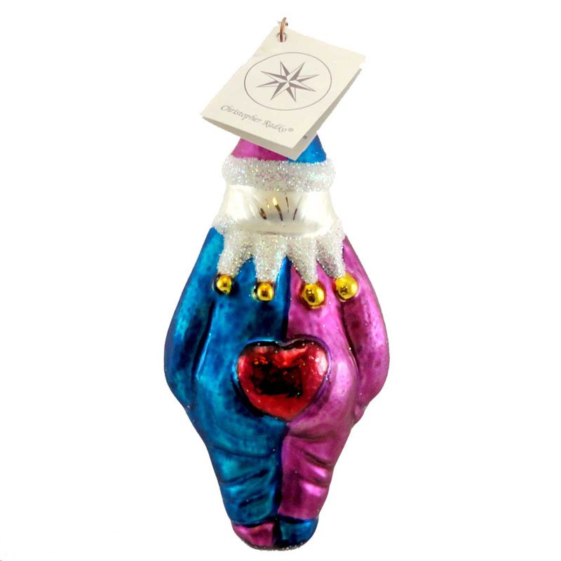 Christopher Radko Jingles Ornament Clown Circus  -  Tree Ornaments