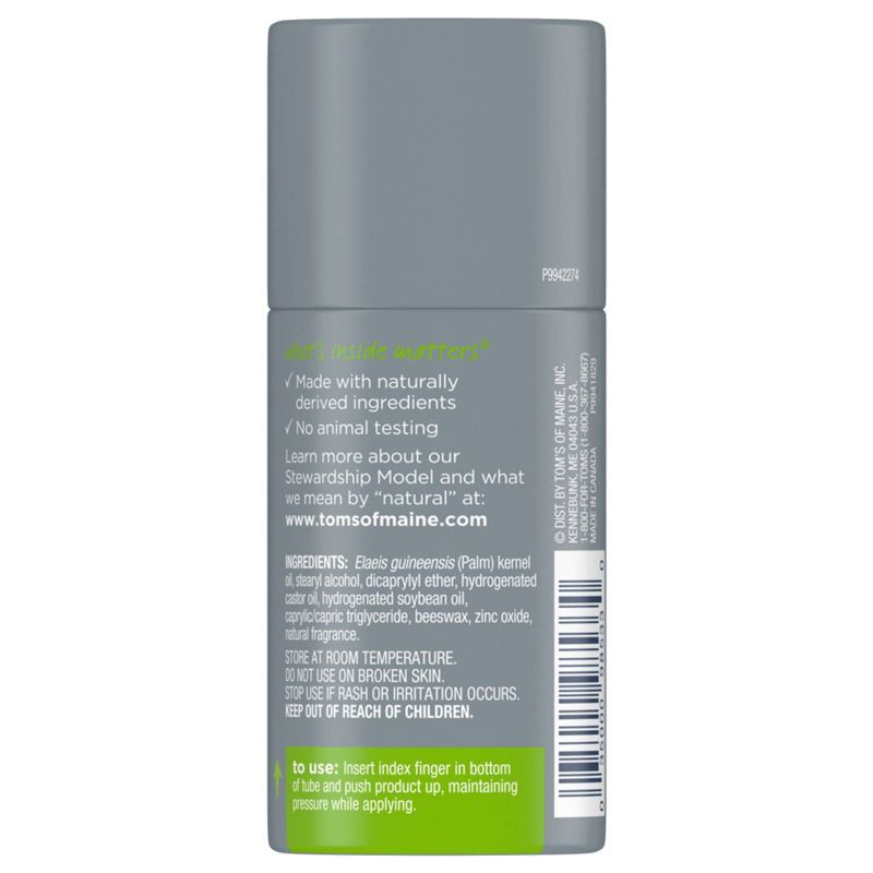 Tom's of Maine Men's Plastic-Free Natural Strength Cedar Peak - 2oz