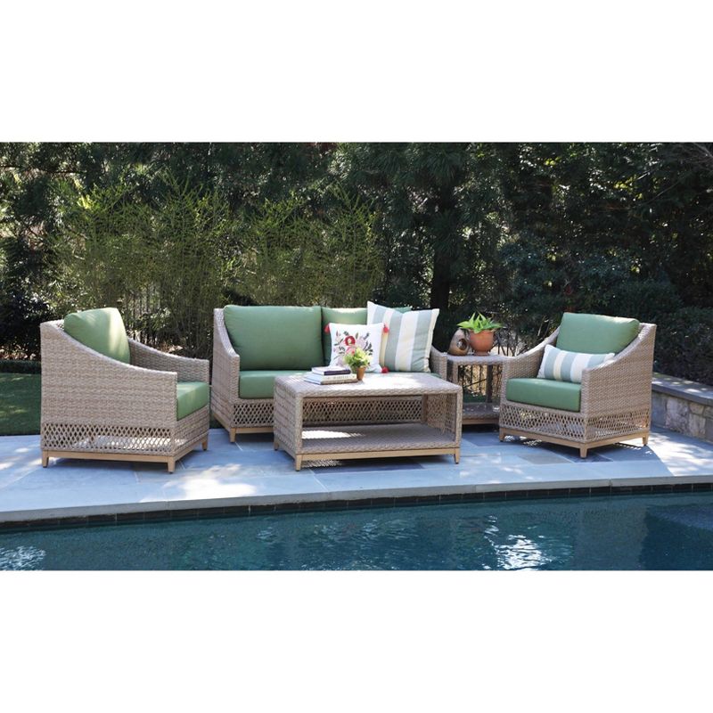 Prescott 5pc Deep Seating Set with Sunbrella - Canopy Home and Garden