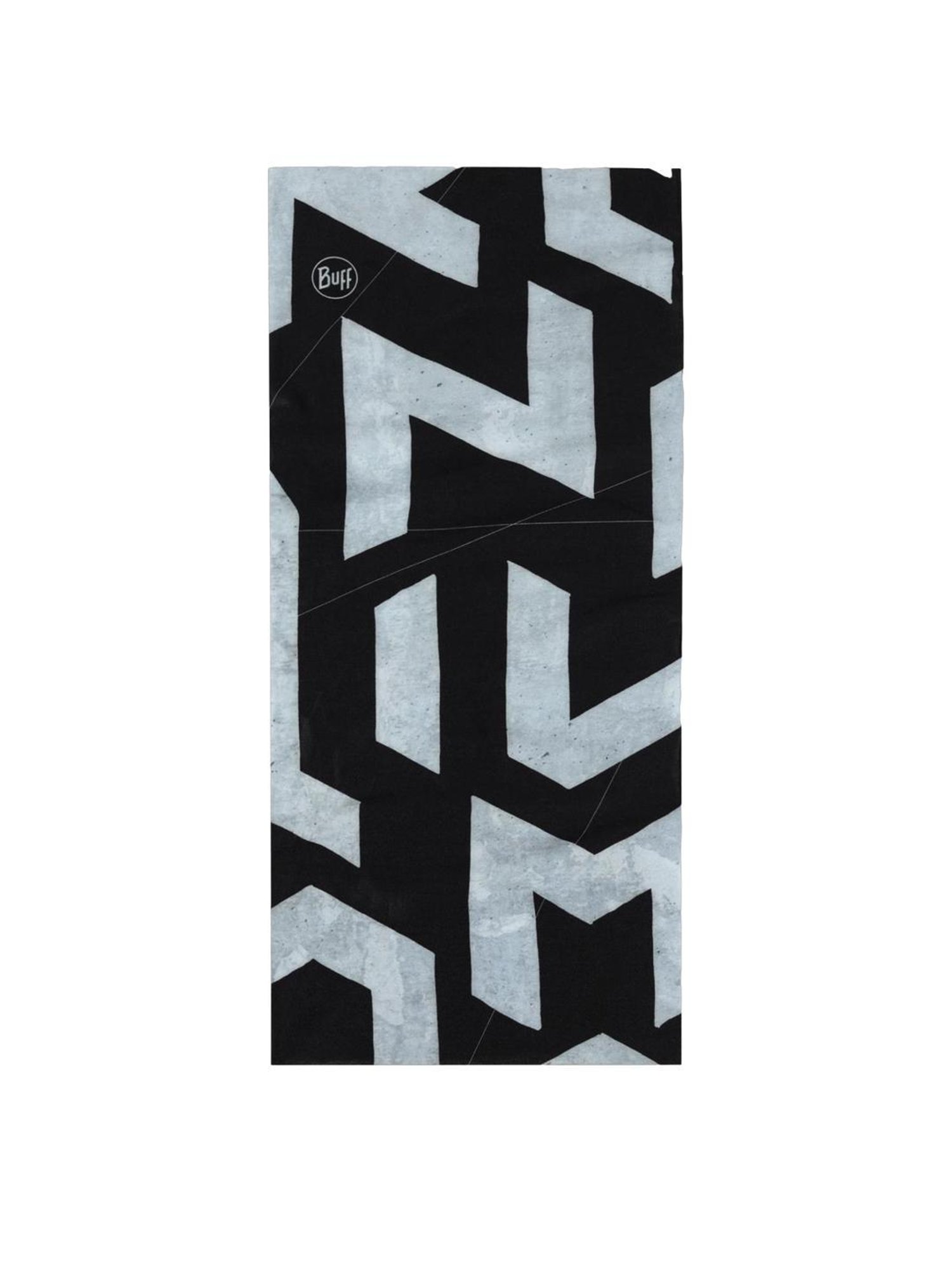 BUFF White & Black Printed Bandana
