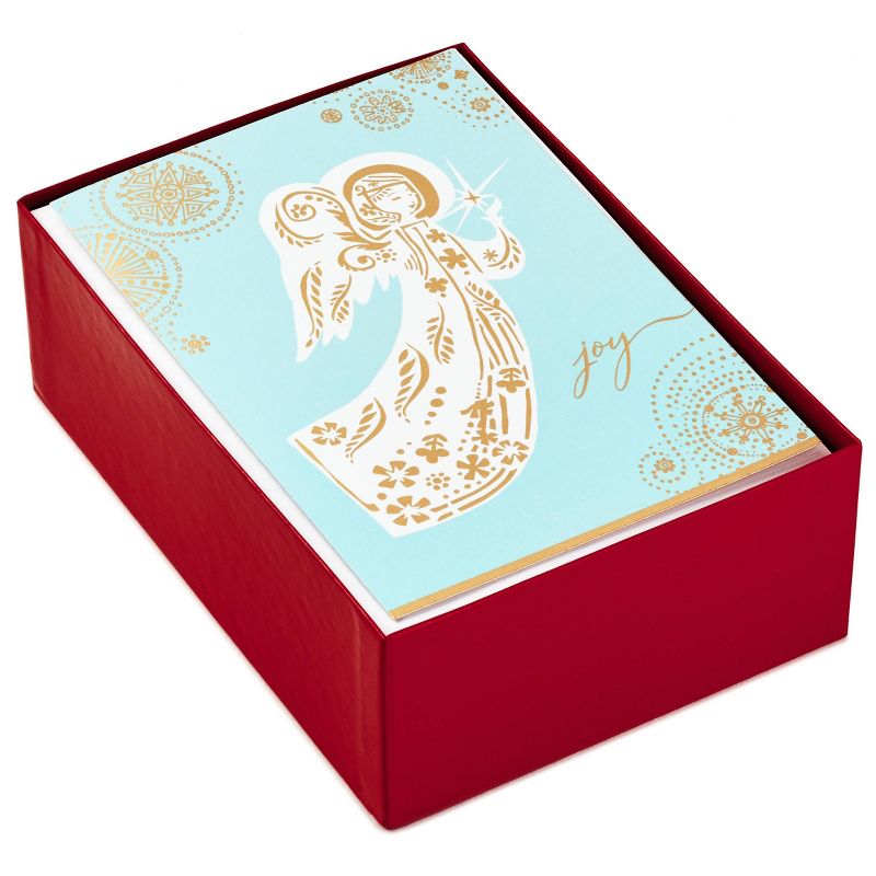 40ct Hallmark Dove & Angel Greeting Cards with Gold Seals