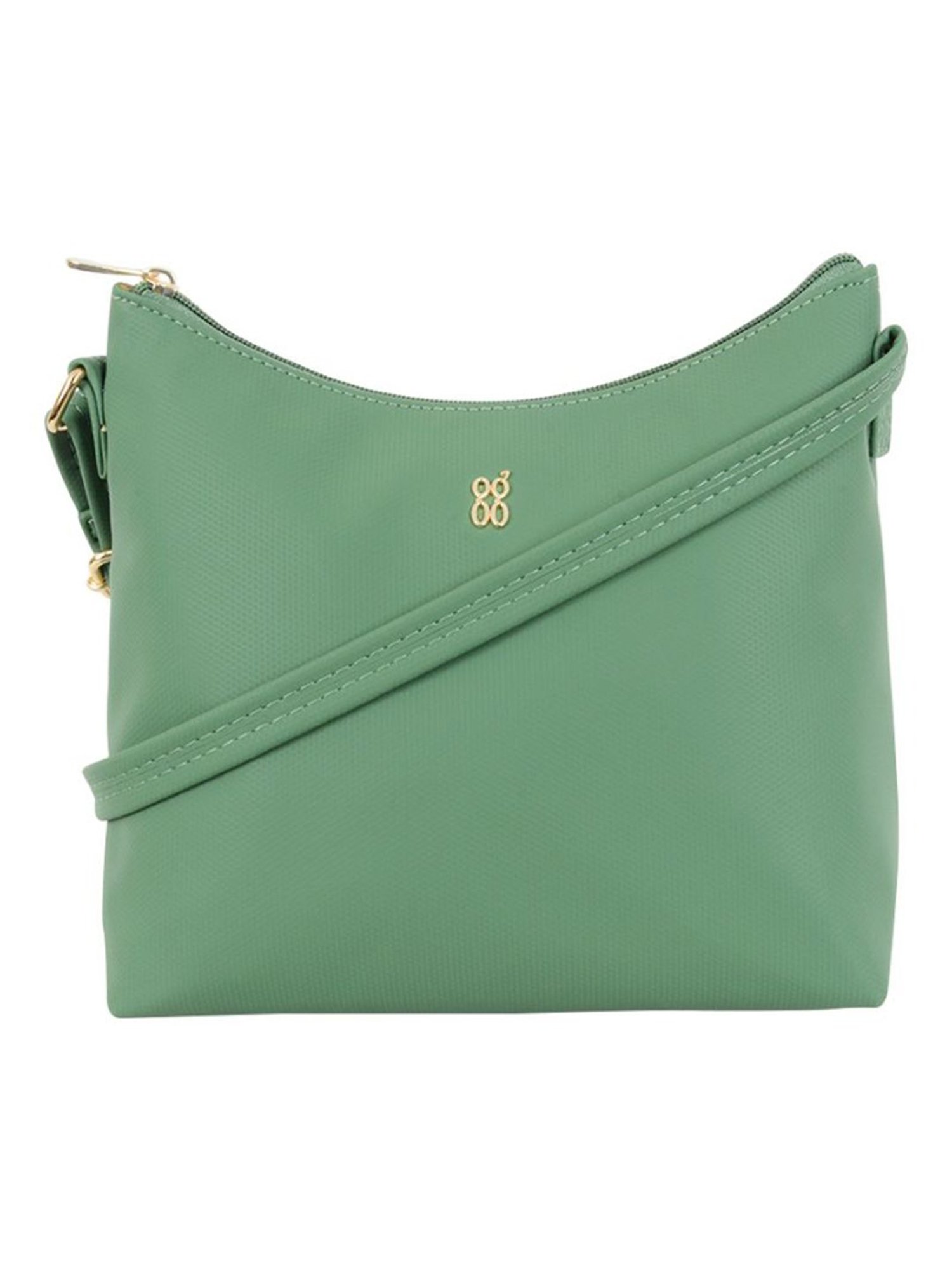 Baggit Green Small Hobo Bag