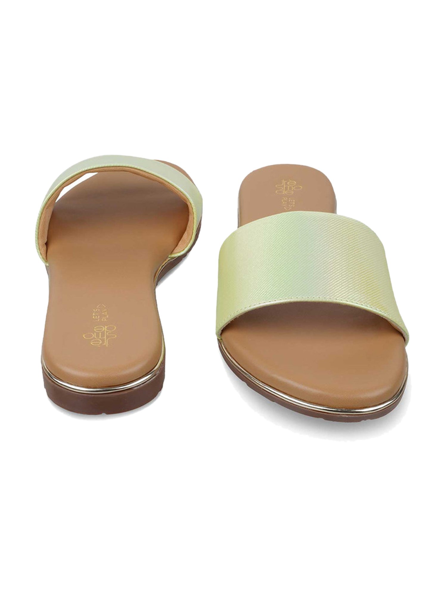 Tresmode Women's Green Casual Sandals