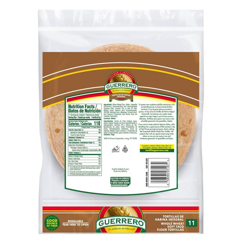 Guerrero Gluten Free White Corn Tortillas - 25oz/30ct