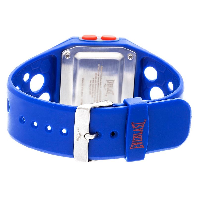 Men's Everlast Accented Plastic Strap and Case Watch - Blue