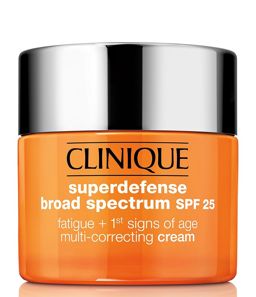 Clinique Superdefense SPF 25 Fatigue + 1st Signs of Age Multi-Correcting Cream for Combination Oily Skin