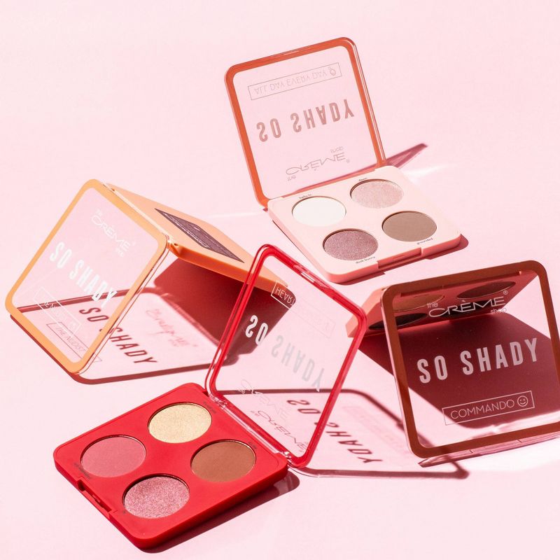 The Crème Shop So Shady Eyeshadow Palette - All Day Every Day - 0.40oz