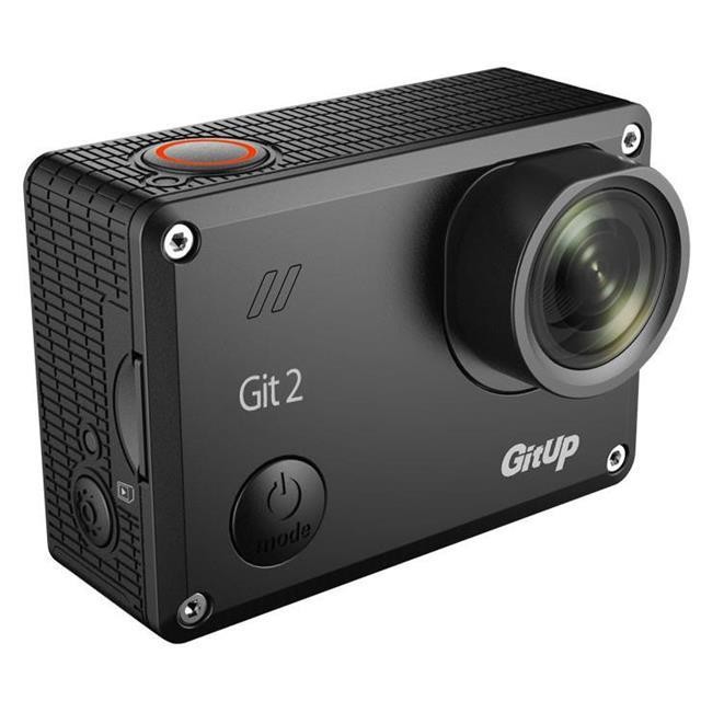 Gitup Git2 1080p Full HD Gyro Video Wi-Fi Action Camera, Pro Packaging, Black