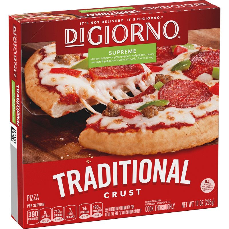 DiGiorno Traditional Crust Supreme Frozen Pizza - 10oz